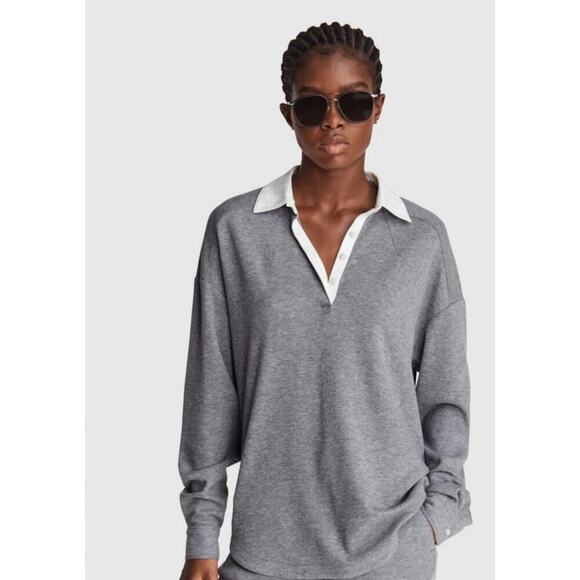 Rag & Bone Joan Cotton Blend Henley women's size small SOLD OUT! - Picture 1 of 5